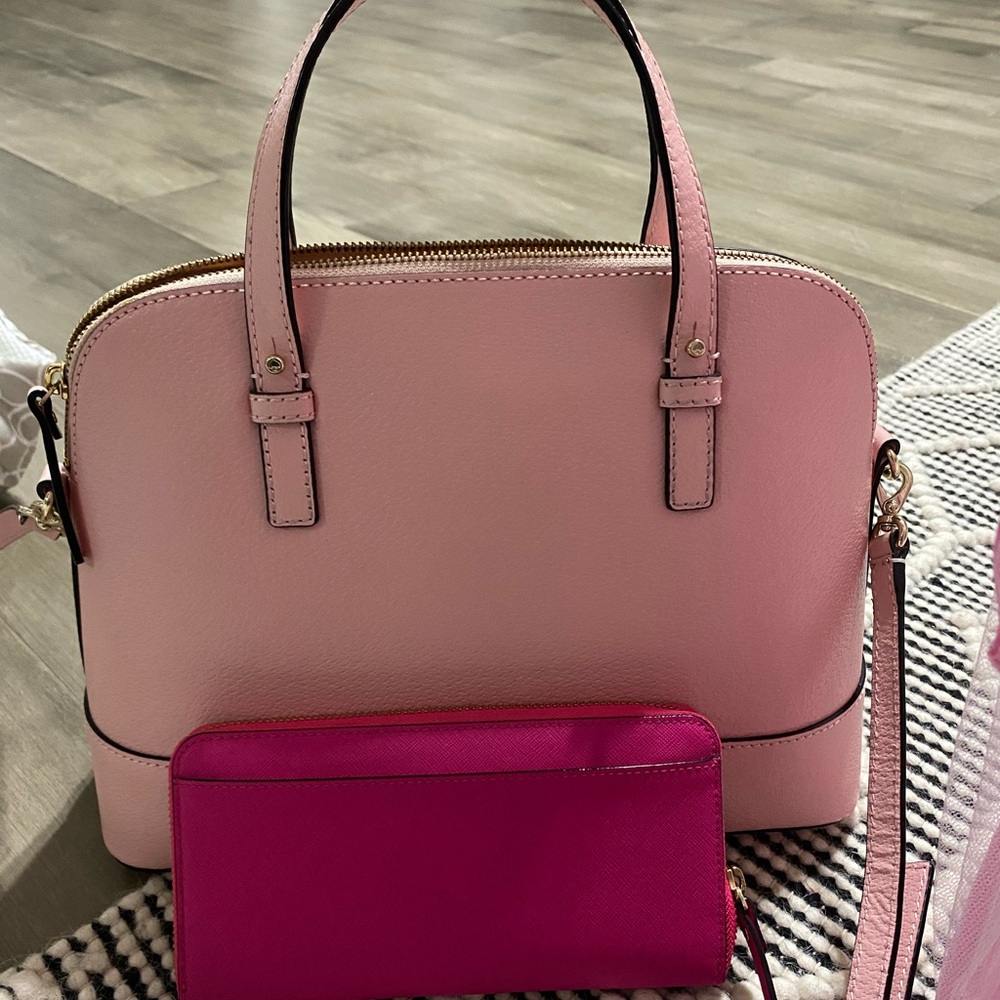 Kate spade crossbody bag with long wallet